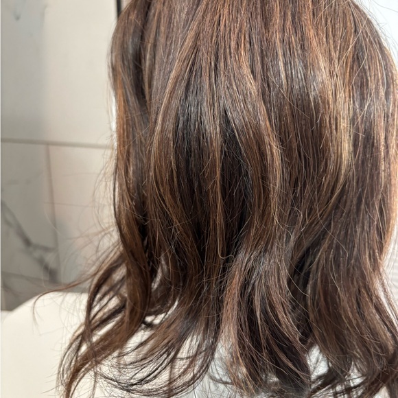 Brown Wavy Hair Wig - Picture 2 of 3